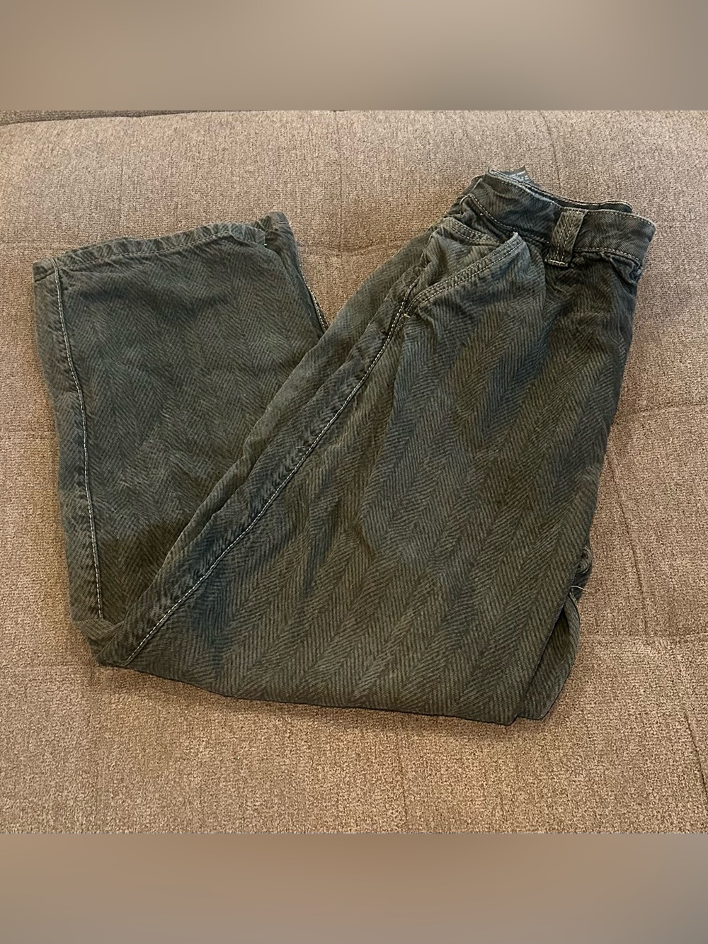 Men's Herringbone Skater-Fit Pants